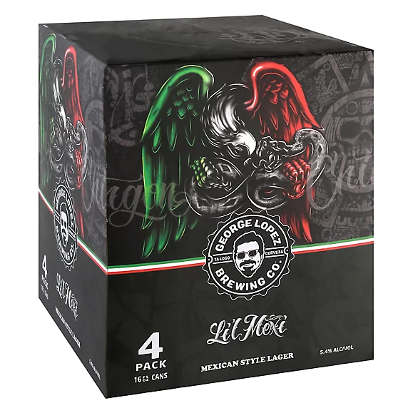 George Lopez Brewing Co. Li'l Mexi Lager 4pk 16oz