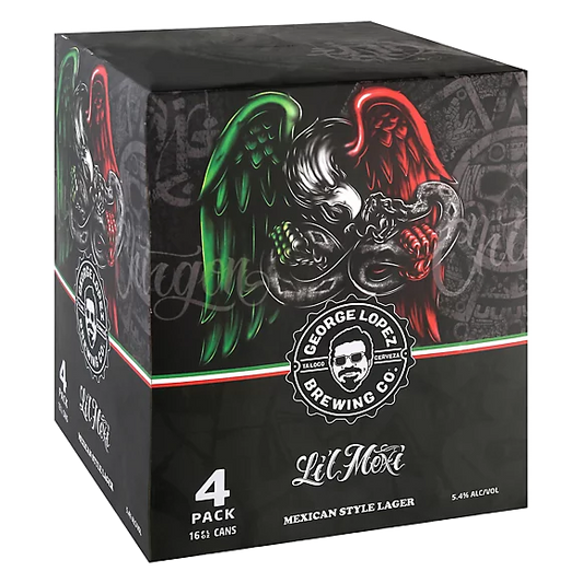 George Lopez Brewing Co. Li'l Mexi Lager 4pk 16oz
