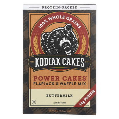 Kodiak Power Cakes Flapjack & Waffle Mix Buttermilk, 20oz.