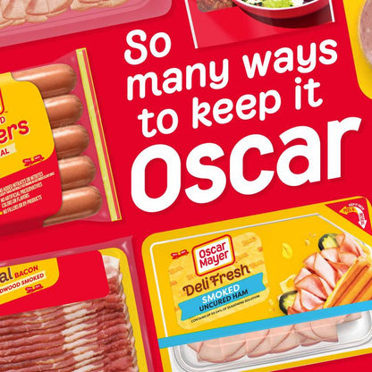 Oscar Mayer Deli Fresh Smoked Uncured Ham Sliced Lunch Meat - 9oz