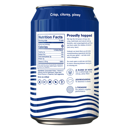 HOP WTR Classic 4pk 12oz Can