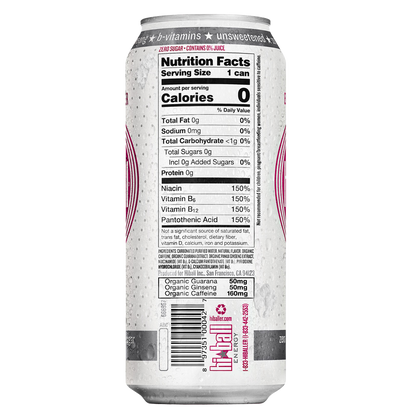 Hiball Wildberry Sparkling Energy Water 16oz Can