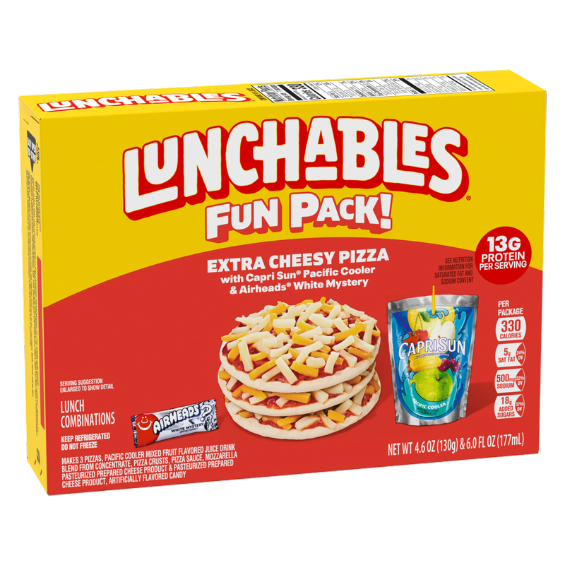 Lunchables Extra Cheesy Pizza with Capri Sun - 10.6oz