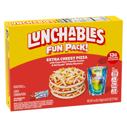 Lunchables Extra Cheesy Pizza with Capri Sun - 10.6oz