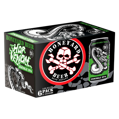 Boneyard Beer Hop Venom DIPA 6/12 cans
