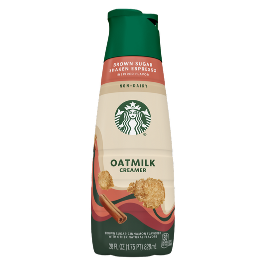 Starbucks Brown Sugar Shaken Espresso Inspired Oatmilk Creamer 28oz Btl