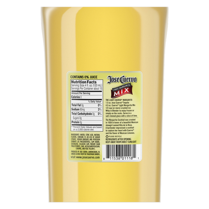 Jose Cuervo Light Classic Lime Margarita Mix 1.75L Btl