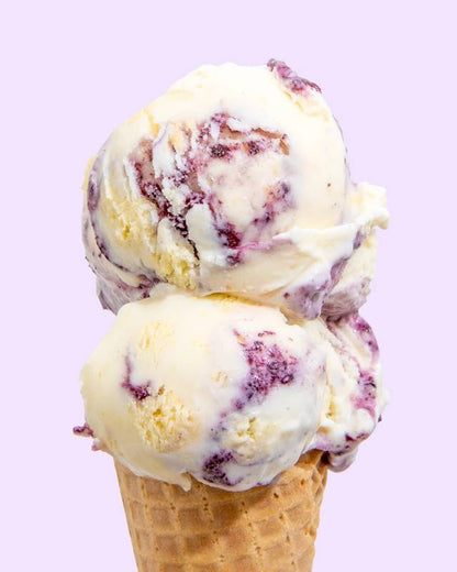 Jeni's Blueberry Johnny Cakes Ice Cream Pint