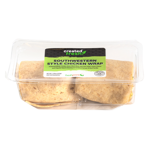 Southwest Style Chicken Wrap