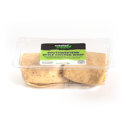 Southwest Style Chicken Wrap