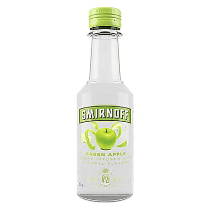 Smirnoff Green Apple Vodka 50ml (70 Proof)