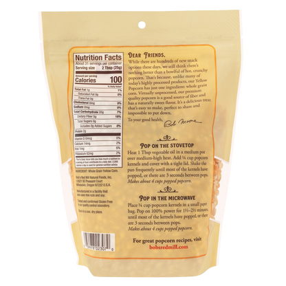 Bob's Red Mill Yellow Popcorn 30oz