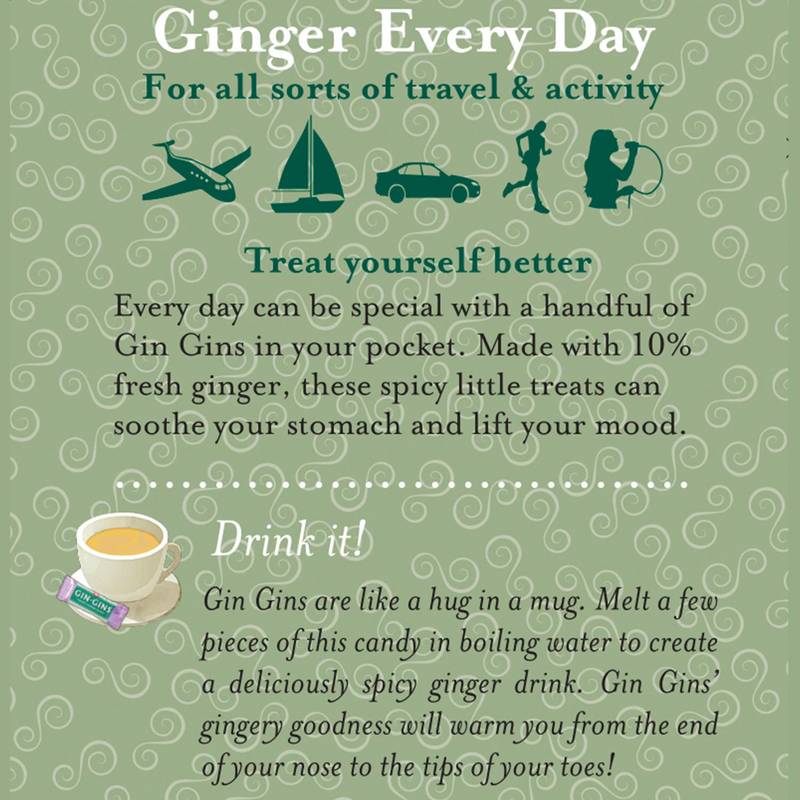 Ginger People Gin Gins Original Ginger Candy, 3oz