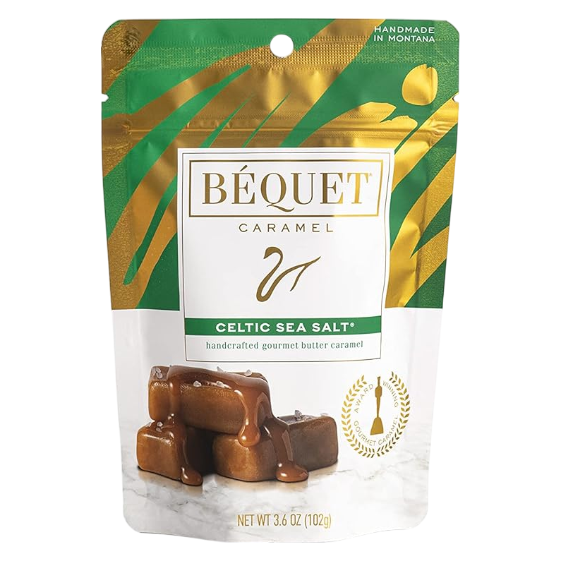 Bequet Celtic Sea Salt Caramels, 3.6oz