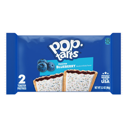 Pop-Tarts Frosted Blueberry Breakfast Toaster Pastries 2ct