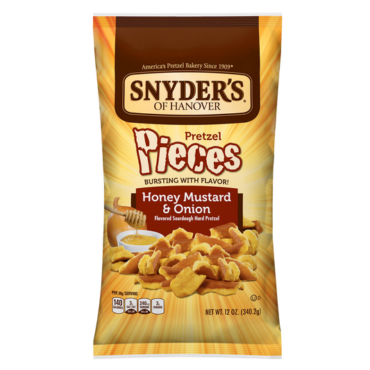 Snyder's Honey Mustard Pretzel Pieces 12oz