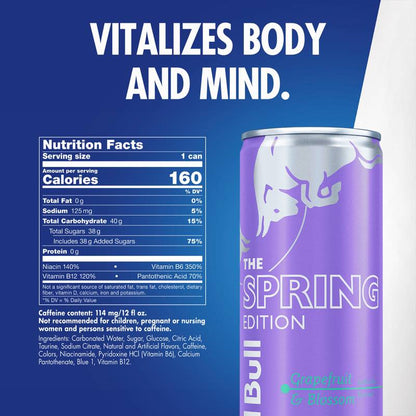 Red Bull The Spring Edition Grapefruit & Blossom Energy Drink 12oz Can