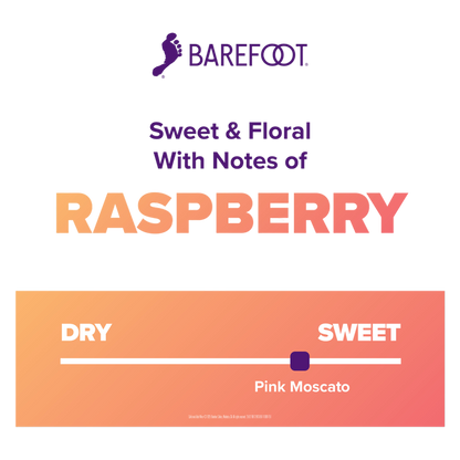Barefoot Pink Moscato 750ml