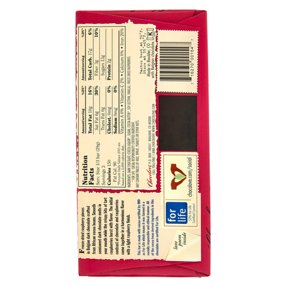 Chocolove Raspberry in Dark Chocolate 3.1oz