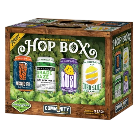 Community Beer Co Hop Box Hop-Lovers Variety 12pk 12oz Can