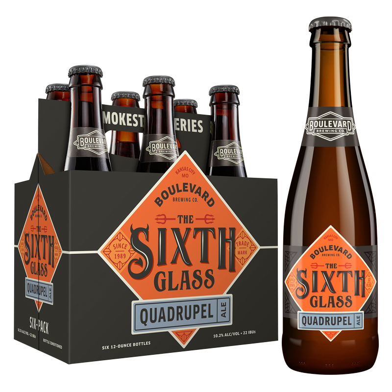 Boulevard Brewing The Sixth Glass Quad 6pk 12oz Btl