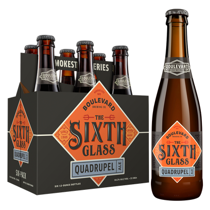 Boulevard Brewing The Sixth Glass Quad 6pk 12oz Btl