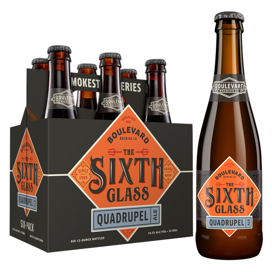 Boulevard Brewing The Sixth Glass Quad 6pk 12oz Btl