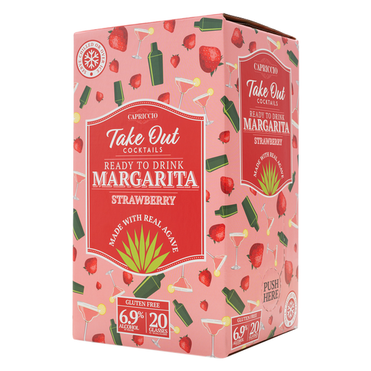 Capriccio Strawberry Margarita 3L Box 6.9% ABV