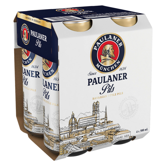 Paulaner Pils 4pk 16oz Can
