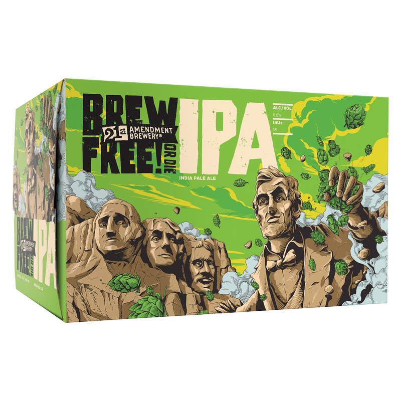 21st Amendment Brew Free or Die IPA 6Pk 12oz Can 7% ABV