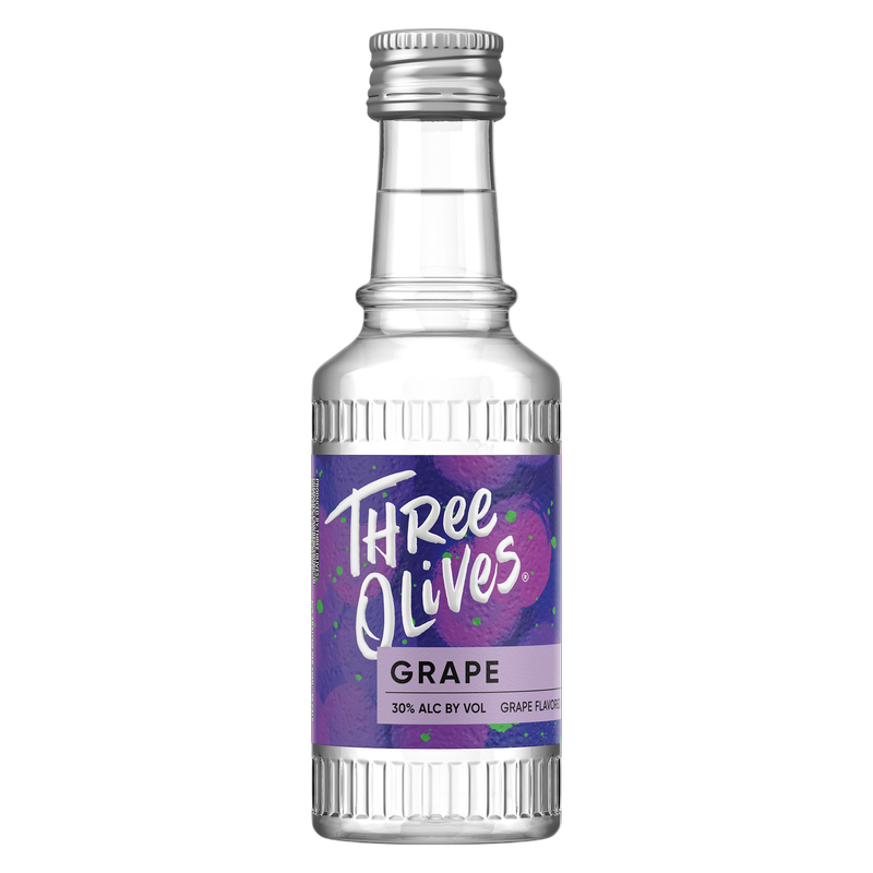 Three Olives Vodka Grape 50ml (60 Proof)
