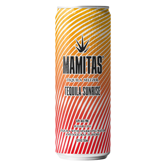 Mamitas Cocktail Tequila Sunrise Single 12oz Can 5% ABV