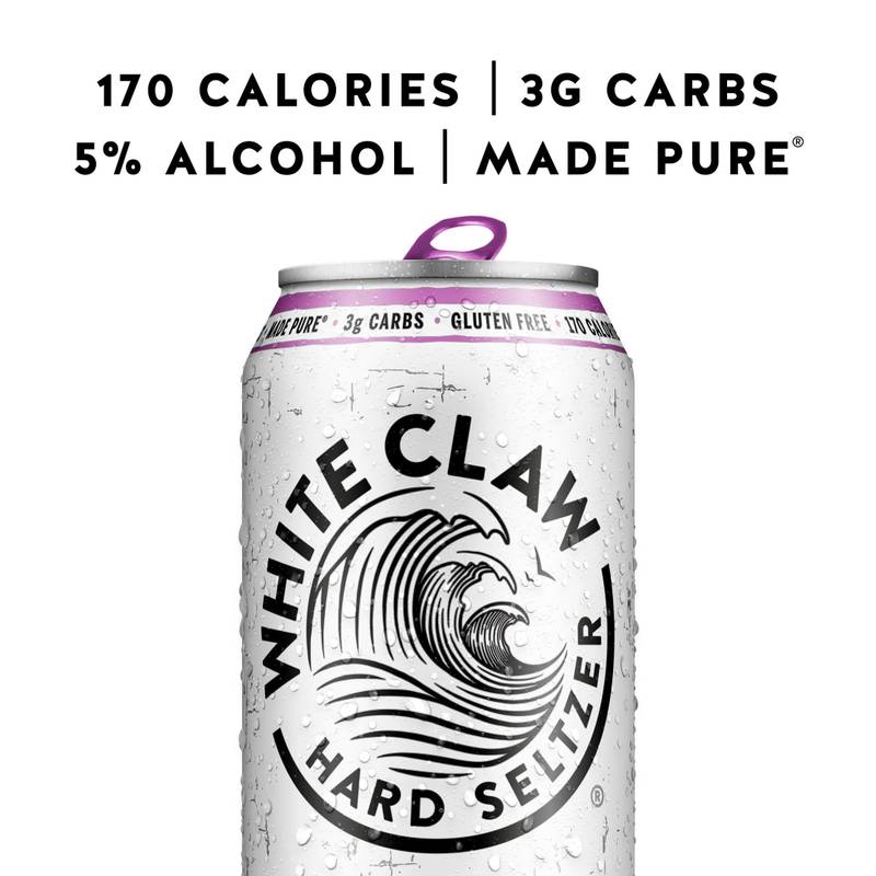 White Claw Blackberry Single 19.2oz Can 5% ABV