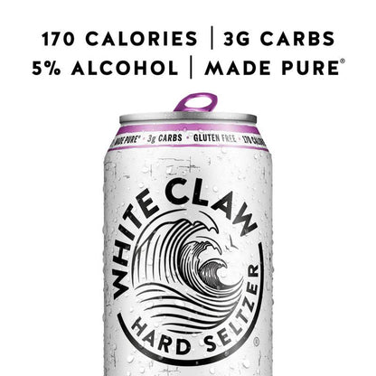 White Claw Blackberry Single 19.2oz Can 5% ABV