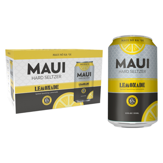 Maui Seltzer Lemonade 6pk 12oz Cans