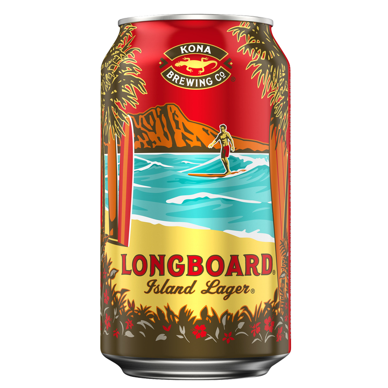 Kona Longboard Island Lager 12pk 12oz Can 4.6% ABV