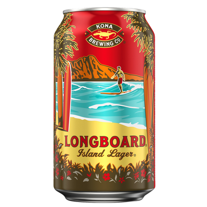 Kona Longboard Island Lager 12pk 12oz Can 4.6% ABV