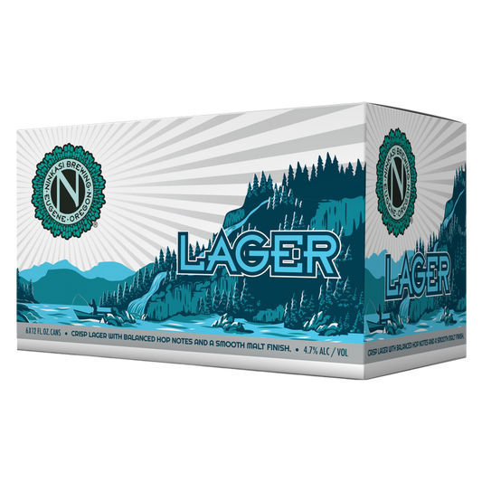 Ninkasi Lager 6pk 12oz Cans