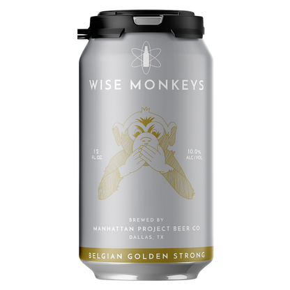 Manhattan Project Wise Monkeys Belgian Golden Strong 4pk 12oz Can 10.0% ABV