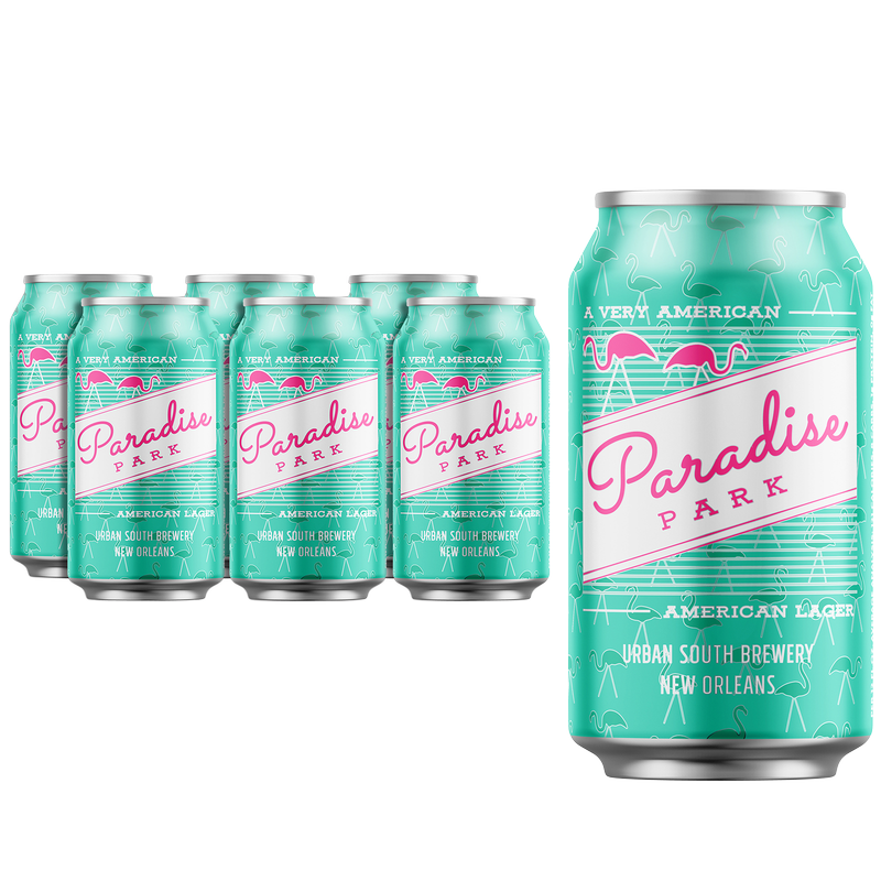 Urban South Paradise Park Lager 6pk 12oz Can 4.5% ABV