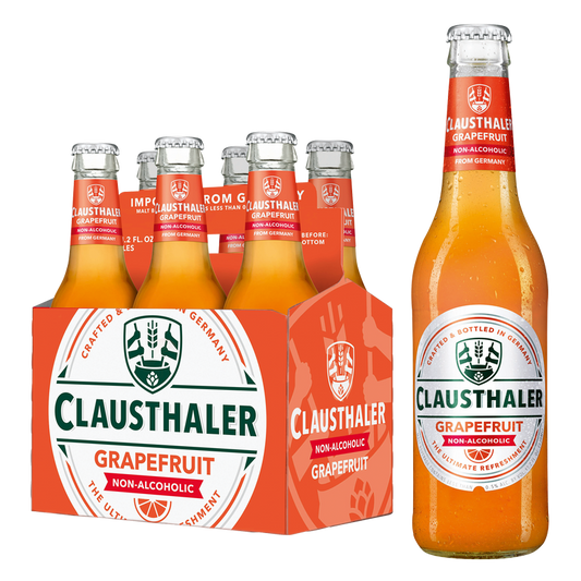 Clausthaler Grapefruit Non-Alcoholic 6pk 11.2oz Btl