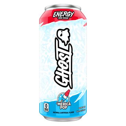 GHOST ENERGY 'Merica Pop 16oz Can