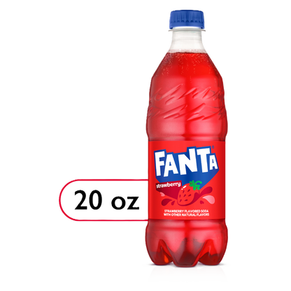 Fanta Strawberry 20oz Btl