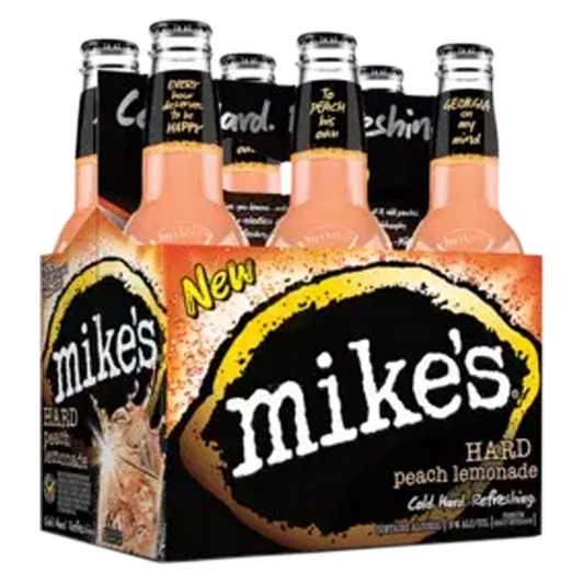 Mike's Hard Peach Lemonade 6pk 11.2oz Btl
