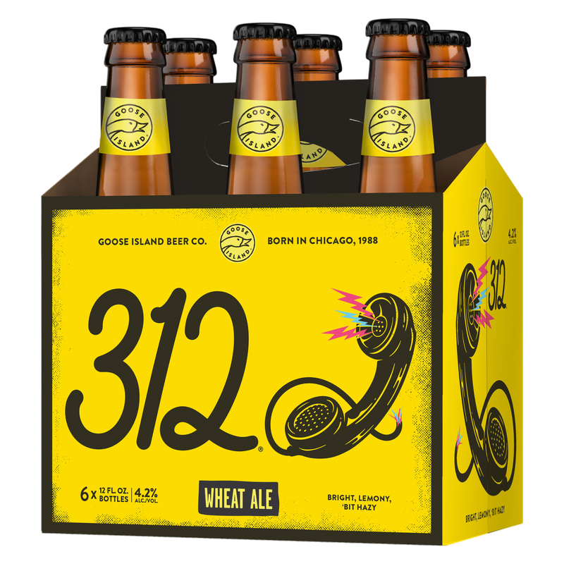 Goose Island 312 Urban Wheat Ale 6pk 12oz Btl 4.2% ABV