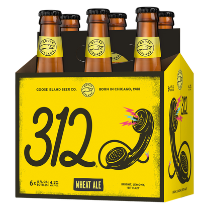 Goose Island 312 Urban Wheat Ale 6pk 12oz Btl 4.2% ABV