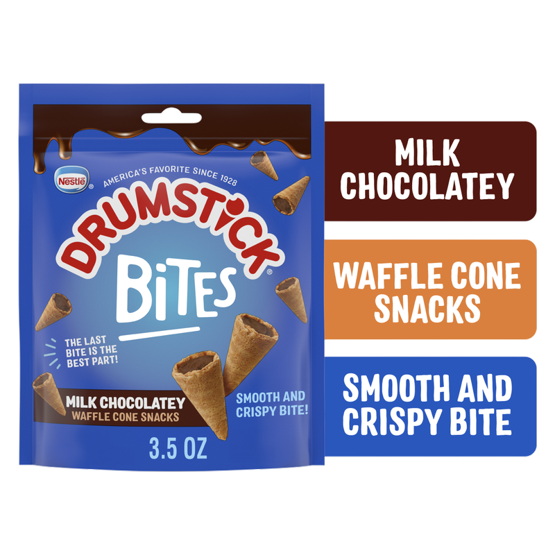 Nestle Drumstick Bites Milk Chocolate, 3.5 oz