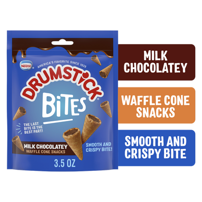 Nestle Drumstick Bites Milk Chocolate, 3.5 oz