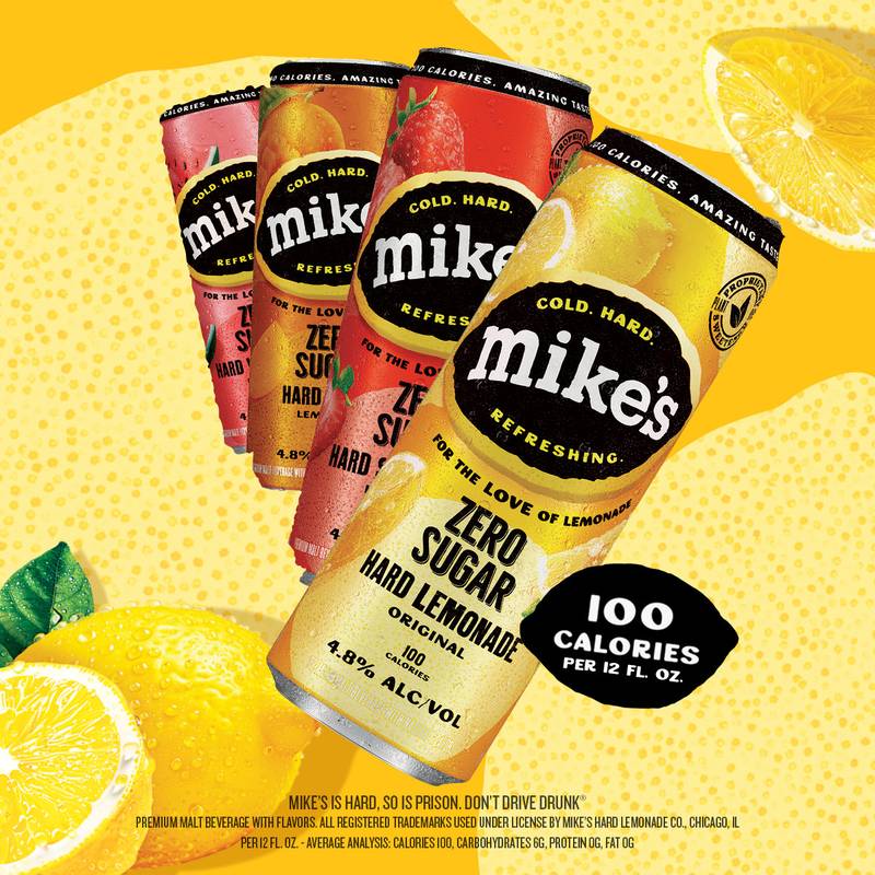 Mike's Hard Zero Sugar 12pk 12oz Variety Pack Can 4.8% ABV