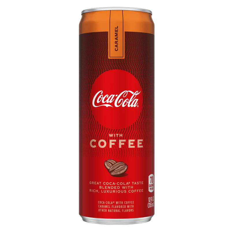Coca-Cola with Coffee Caramel 12oz Can